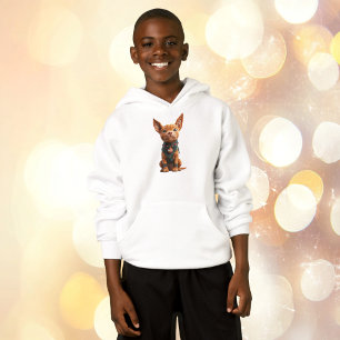 Der schöne Junge Weihnachtsjunge Hoodie