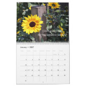 Der schöne Kalender der gelben Blumen (Jan 2027)