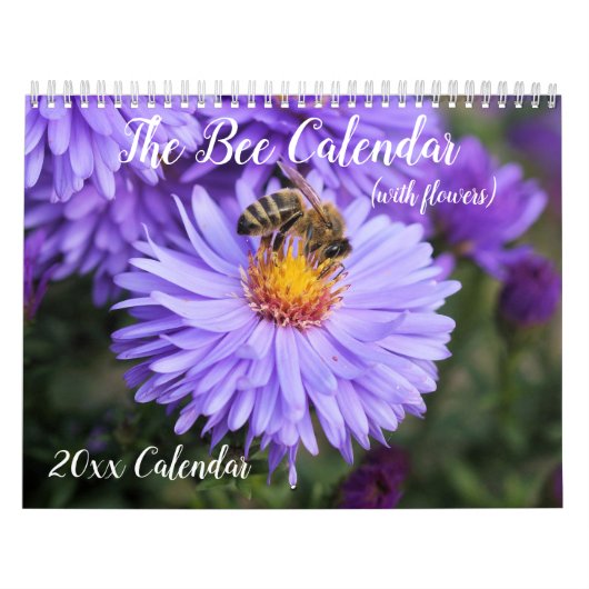 Der schöne Kalender für Bienen und Blume jedes Jah (Titelbild)