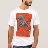 Der schöne Krake T-Shirt (Vorderseite)