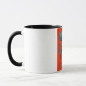 Der schöne Krake Tasse (Links)