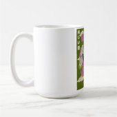 Der schöne Kranich Kaffeetasse (Links)