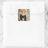 Der schöne Laden Quadratischer Aufkleber (Tasche)