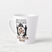 Der schöne Morgen beginnt mit Kaffee.w Milchtasse (Linke Ecke)