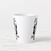 Der schöne Morgen beginnt mit Kaffee.w Milchtasse (Vorderseite)