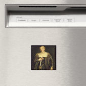 Der schöne Nani (Öl auf Leinwand) Magnet (In Situ (Geschirrspüler))