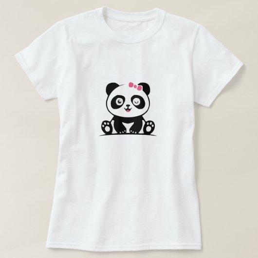 Der schöne Panda T-Shirt (Design vorne)