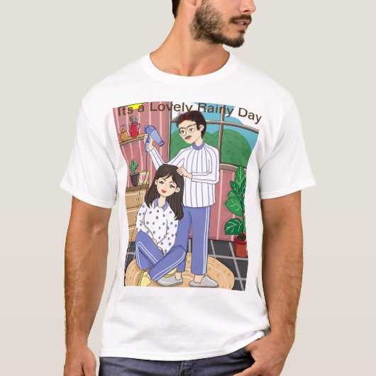 Der schöne Regentag T-Shirt (Vorderseite)