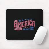 Der schöne Retro Vintag American 4. Juli Mousepad (Mit Mouse)