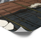 Der schöne Sonnenuntergang Poster (Ecke)