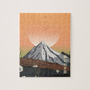 Der schöne Sonnenuntergang Puzzle