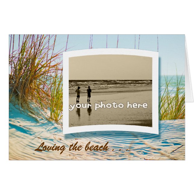 Der schöne Strand (Vorderseite (Horizontal))