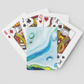 Der schöne Strand Spielkarten (Rückseite)