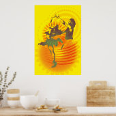 Der schöne Tanz Poster (Küche)