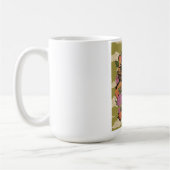 Der schöne Tiger Kaffeetasse (Links)