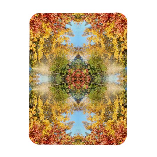 Der schöne Wald im Herbst... Magnet (Vertikal)