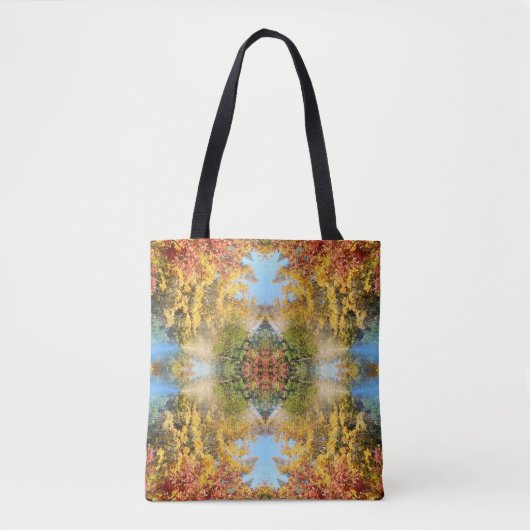 Der schöne Wald im Herbst... Tasche (Vorderseite)