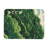 Der schöne Wald Magnet (Horizontal)