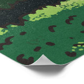Der schöne Wald Poster (Ecke)