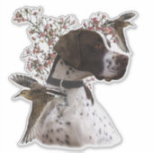 Der schöne Zeiger im Feld Aufkleber (Vorderseite)