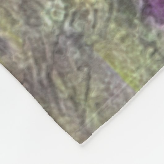 Der schöne Zeiger im Feld Fleecedecke (Ecke)