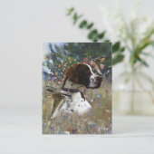 Der schöne Zeiger im Feld Postkarte (Stehend Vorderseite)