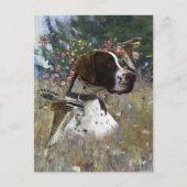 Der schöne Zeiger im Feld Postkarte (Vorderseite)