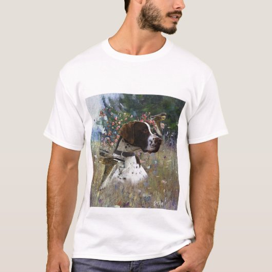 Der schöne Zeiger im Feld T-Shirt (Vorderseite)