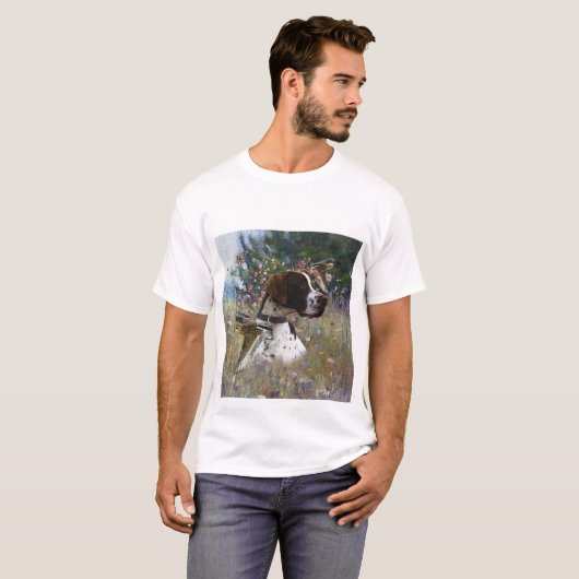 Der schöne Zeiger im Feld T-Shirt (Vorne ganz)