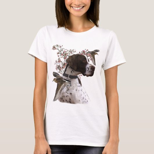 Der schöne Zeiger im Feld T-Shirt (Vorderseite)