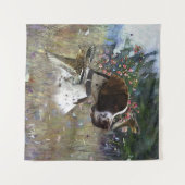 Der schöne Zeiger im Feld Wandteppich (Vorderseite (Horizontal))