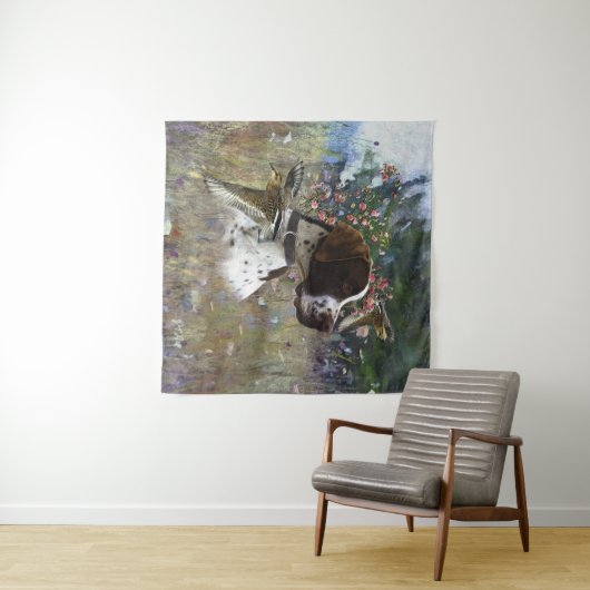 Der schöne Zeiger im Feld Wandteppich (Beispiel (Horizontal))