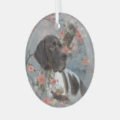 Der schöne Zeiger Ornament Aus Glas (Vorderseite links)