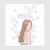 Der SchönheitsSnapshot individuell anpassbar Aufkleber (Blatt)