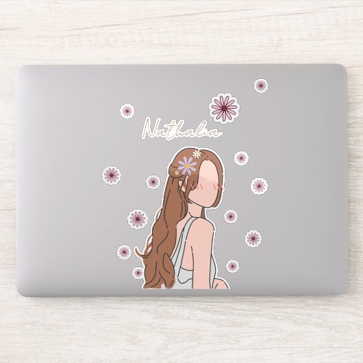 Der SchönheitsSnapshot individuell anpassbar Aufkleber (Computer)