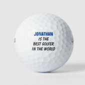 Der schönste Golfer der Welt Golfball (Vorderseite)