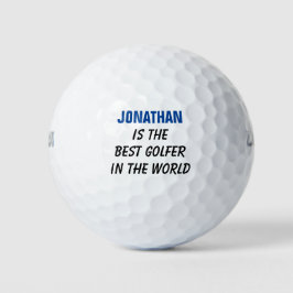 Der schönste Golfer der Welt Golfball