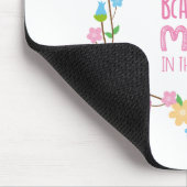 Der schönste Muttertag der Mama | Mousepad (Ecke)