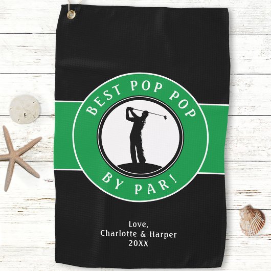 Der schönste Pop Pop Par Elegantes Tessin Golfhandtuch