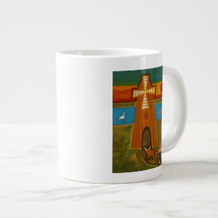 Der schönste Sonnenuntergang 2006 Jumbo-Tasse