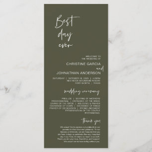 Der schönste Tag aller Zeiten, das Minimalistische Programm