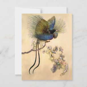„Der schönste Vogel“ von Warwick Goble Postkarte