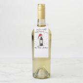 Der schönste Wein des Jahres Flaschenanhänger (Auf Flasche)