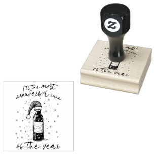 Der schönste Wein des Jahres Gummistempel