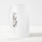 Der schönste Wein des Jahres Raccoon Mattglas Bierglas (Vorderseite Links)