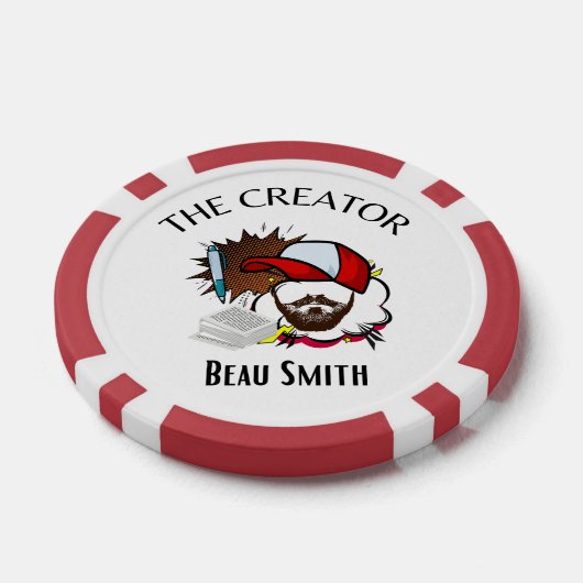 Der Schöpfer Pokerchips (Einzeln)