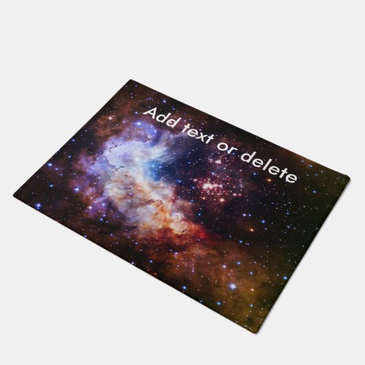 Der Schöpfer-Thron Fußmatte (Schrägansicht)