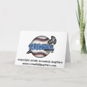 Der Schornstein Feiertagskarte (Rückseite)