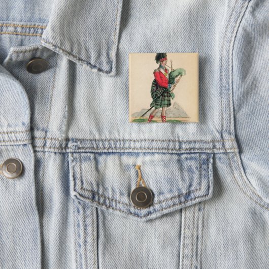 Der schottische Pfeifer Button (Beispiel)