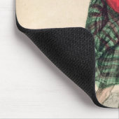 Der schottische Pfeifer Mousepad (Ecke)